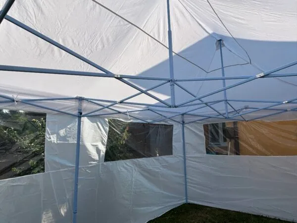Párty stan 3x6m Biely - Image 8