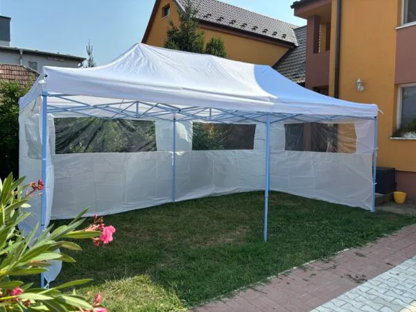 Párty stan 3x6m Biely