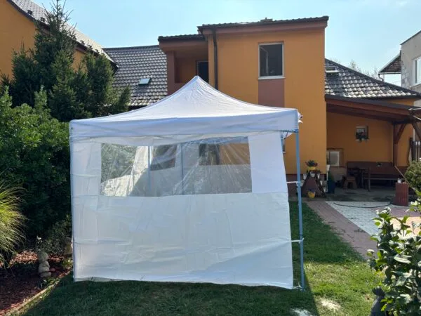 Párty stan 3x6m Biely - Image 9