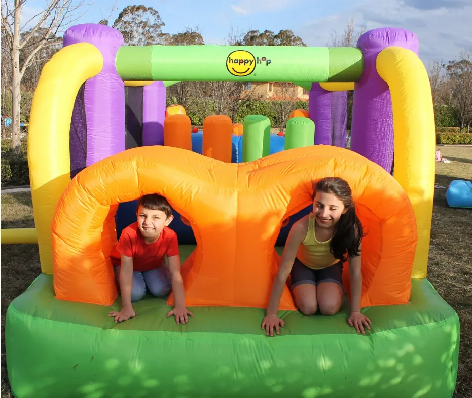 Skákací hrad PREKÁŽKOVÁ DRÁHA Happy Hop